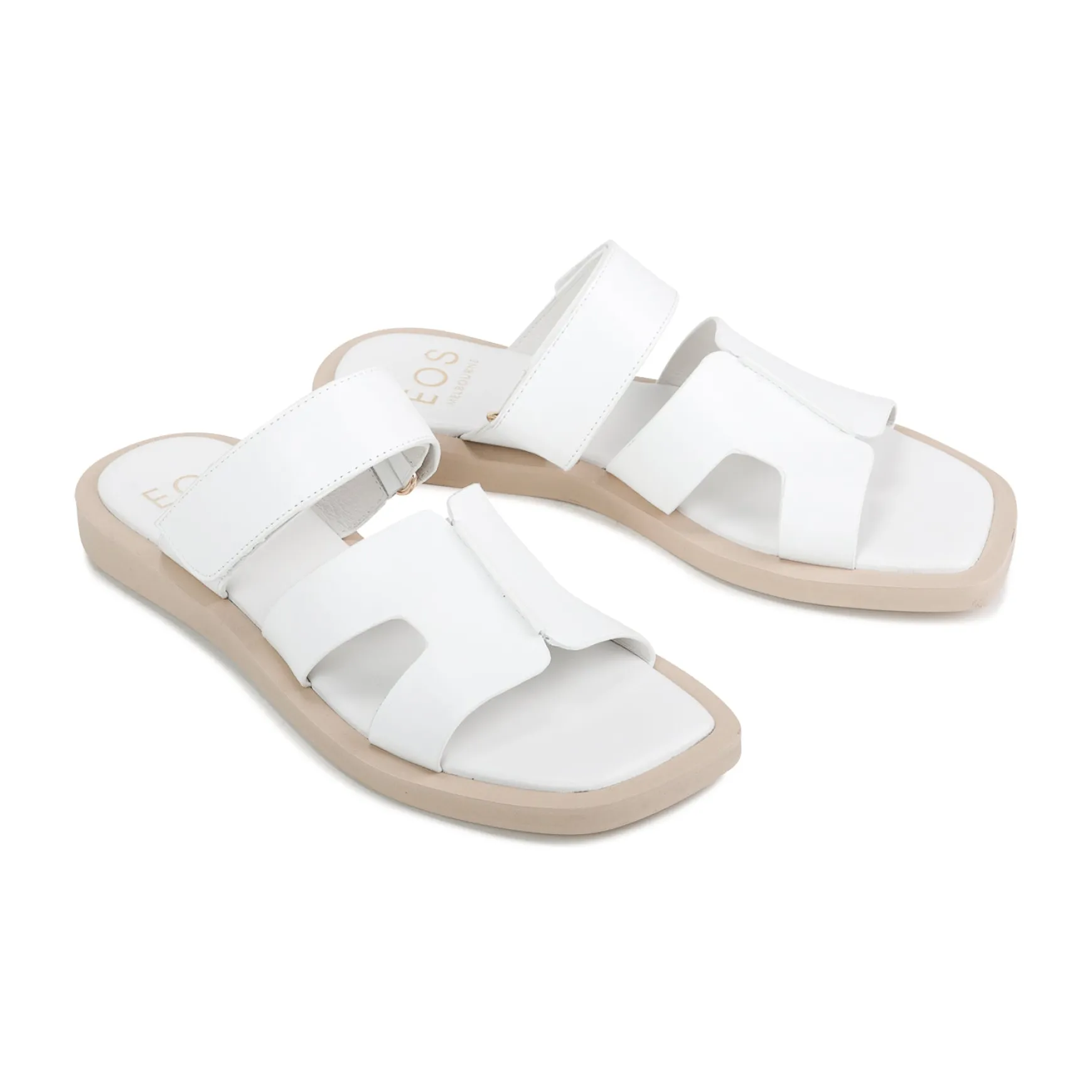 MISAYAO LEATHER SLIDE SANDALS>EOS Footwear Sale