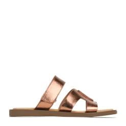 MISAYAO LEATHER SLIDE SANDALS><noscript><img width=