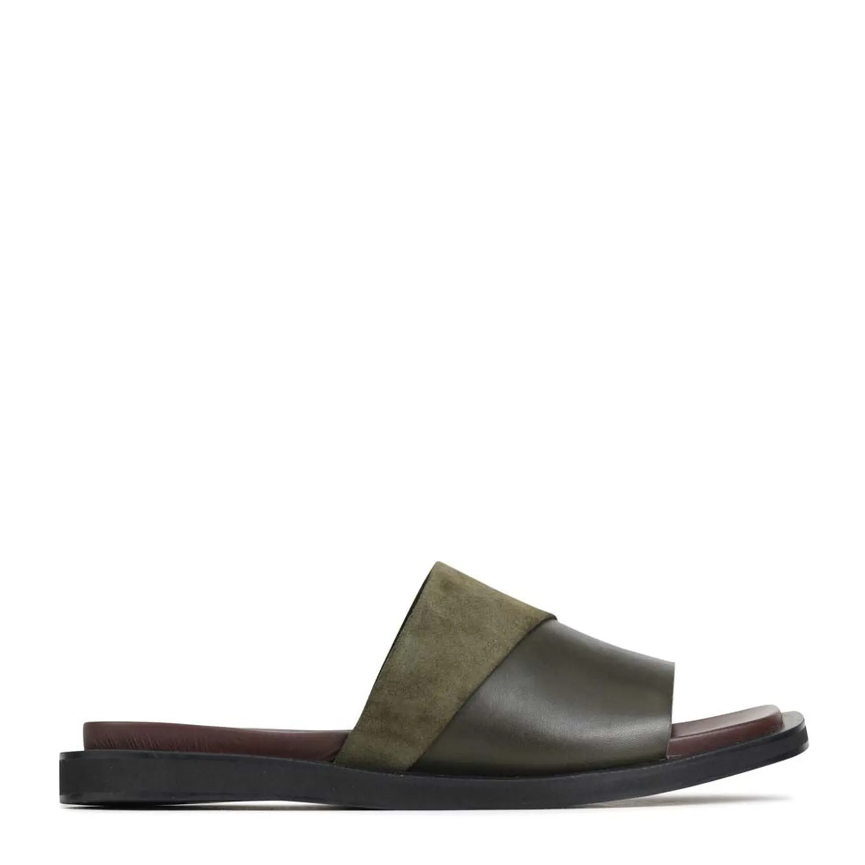 MONSE SLIDE SANDALS LEATHER>EOS Footwear Outlet