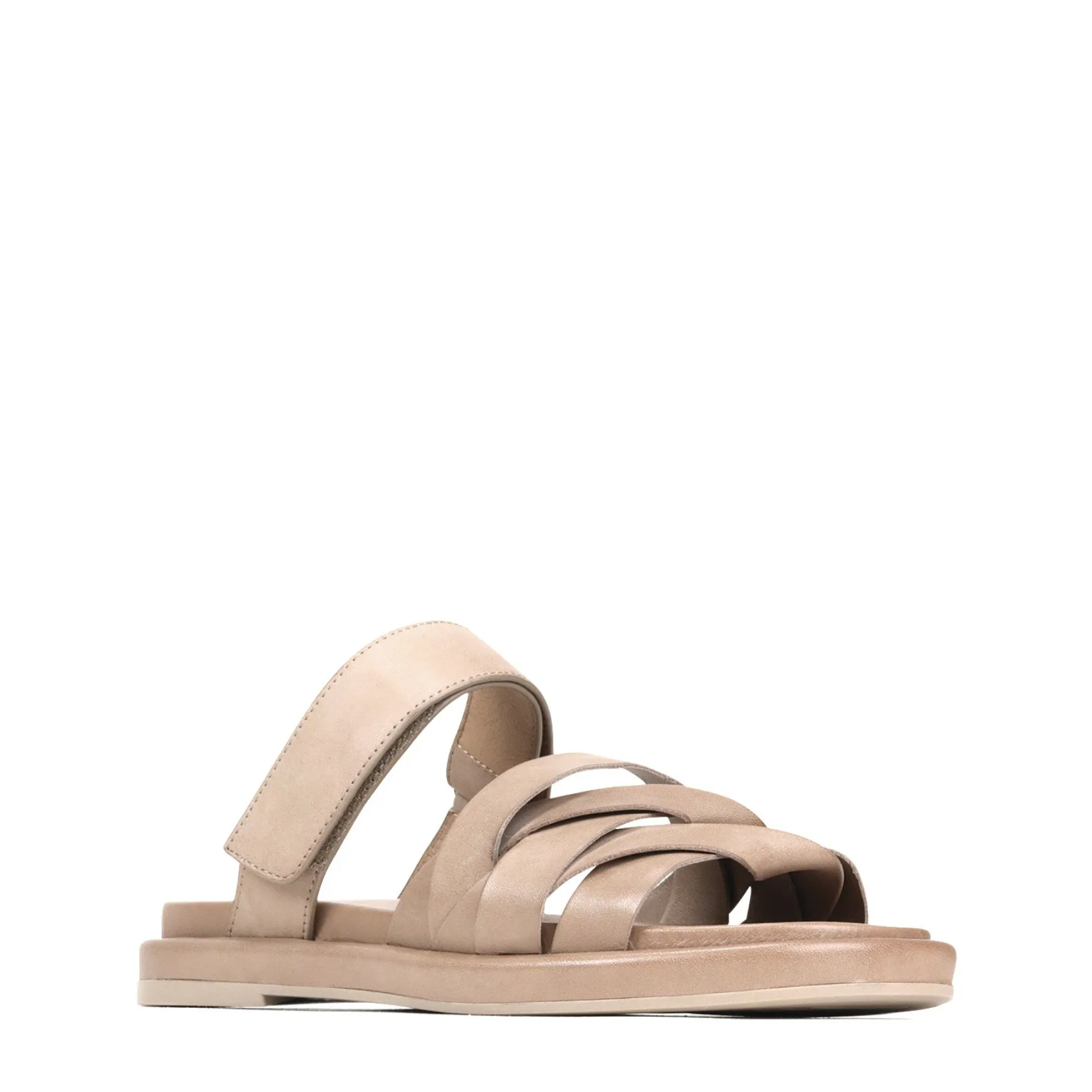 ORIANA LEATHER SLIDE SANDALS>EOS Footwear Best Sale