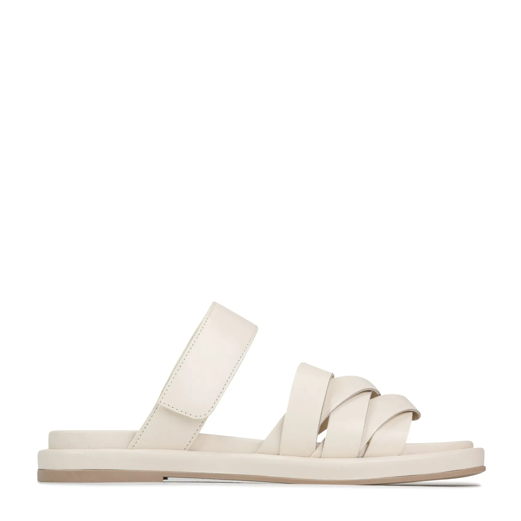 ORIANA LEATHER SLIDE SANDALS>EOS Footwear Best Sale