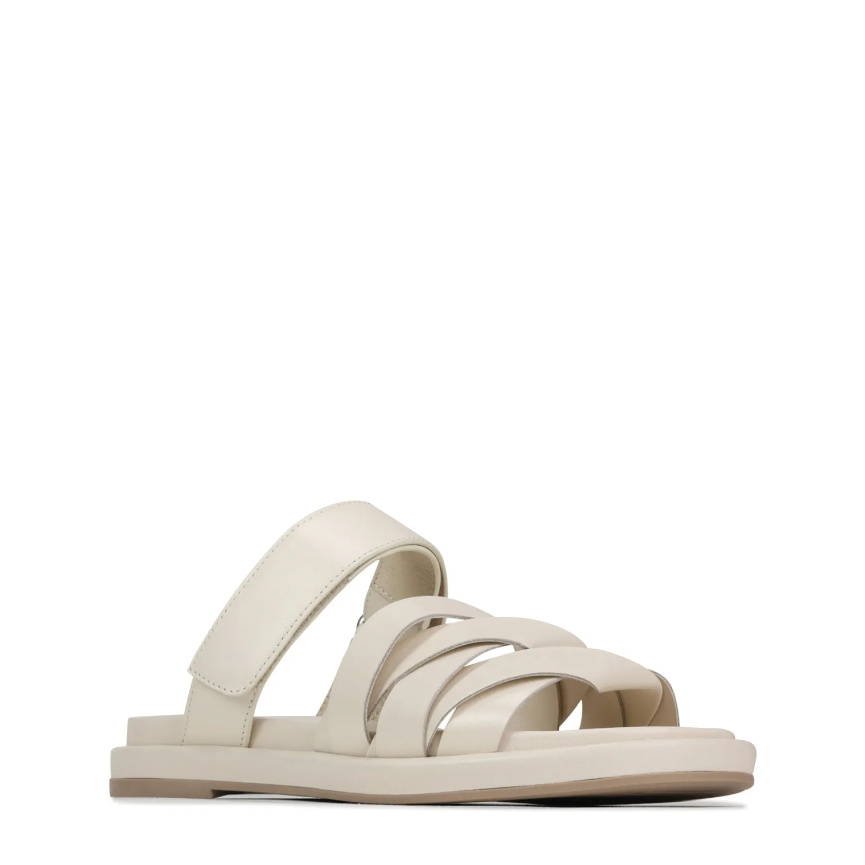 ORIANA LEATHER SLIDE SANDALS>EOS Footwear Best Sale