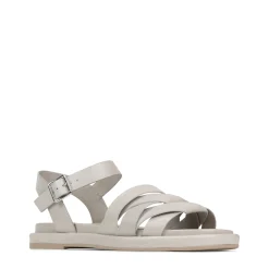 ORIGAMI LEATHER SLIDE SANDALS><noscript><img width=