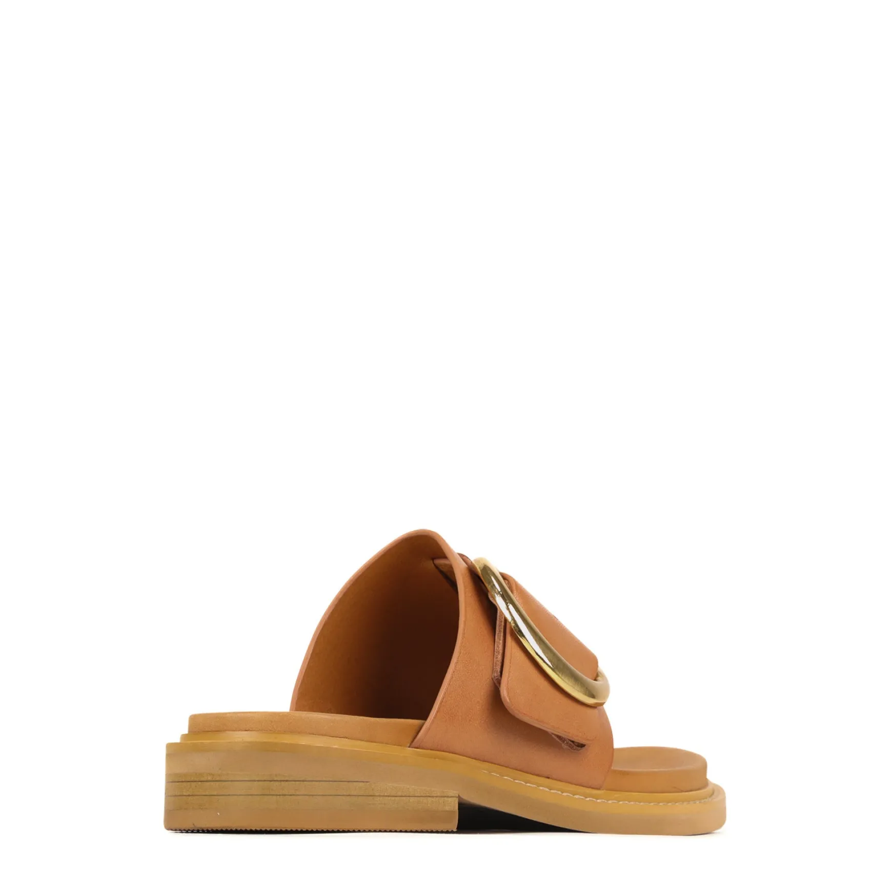 ORN LEATHER SLIDE SANDALS>EOS Footwear Cheap