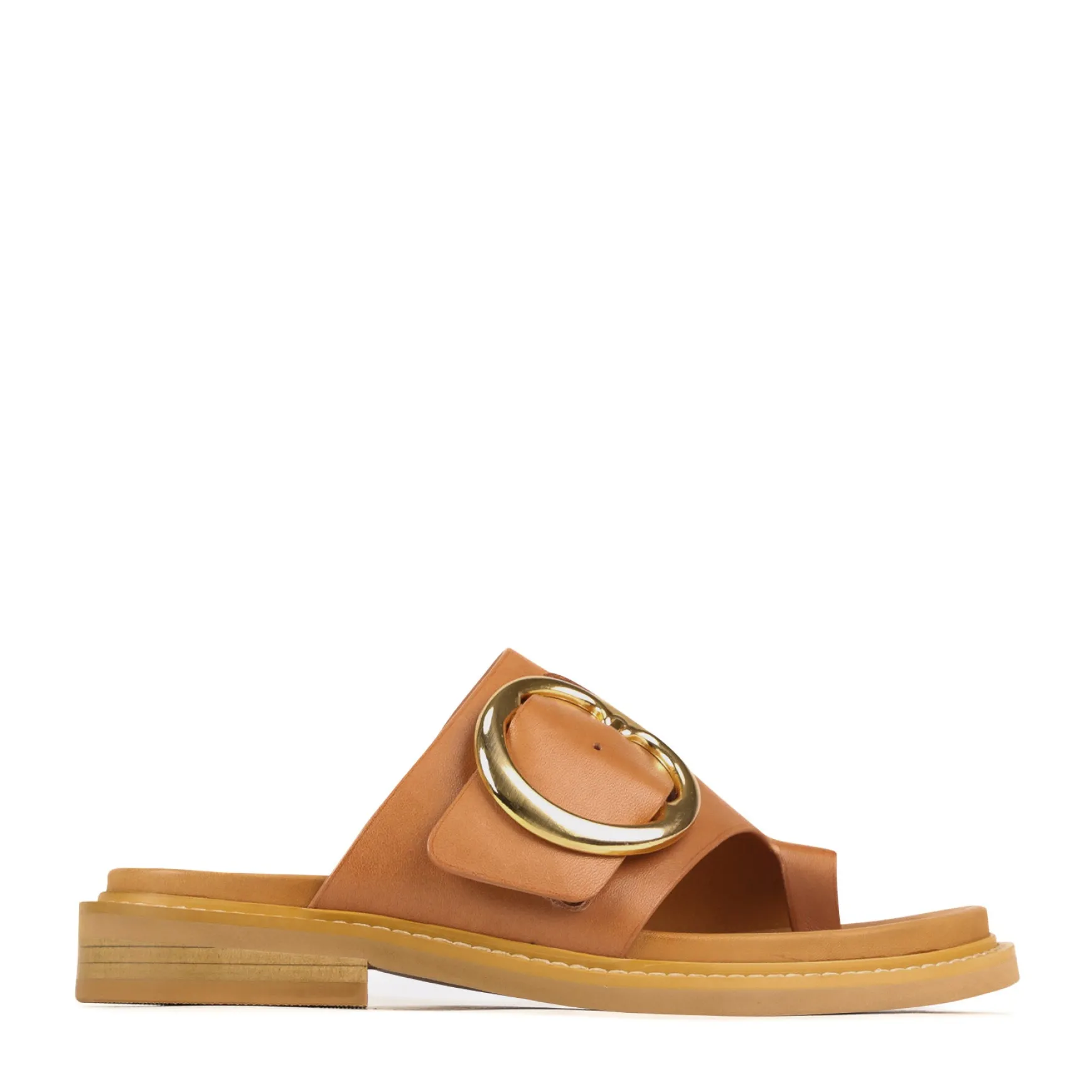ORN LEATHER SLIDE SANDALS>EOS Footwear Cheap