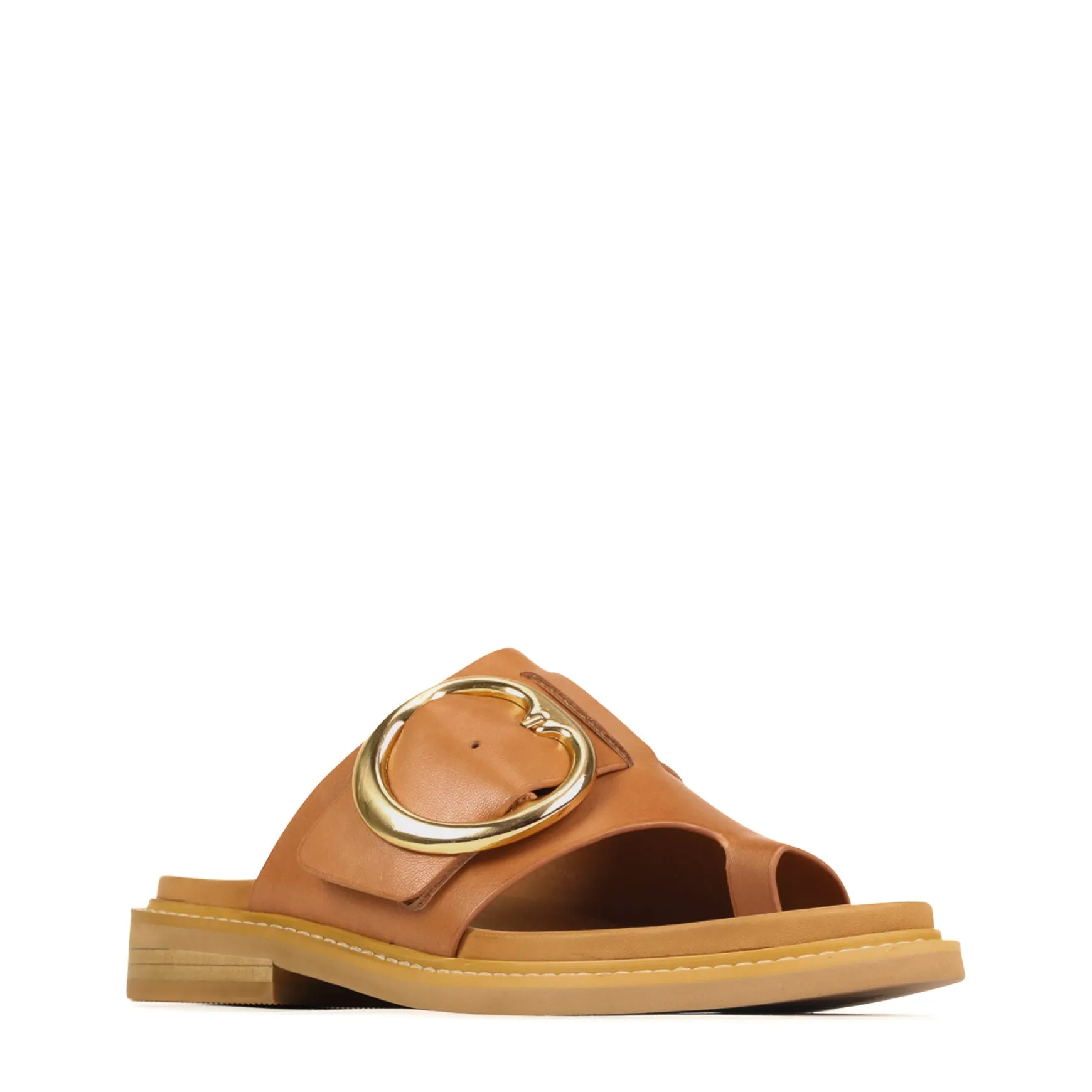 ORN LEATHER SLIDE SANDALS>EOS Footwear Cheap