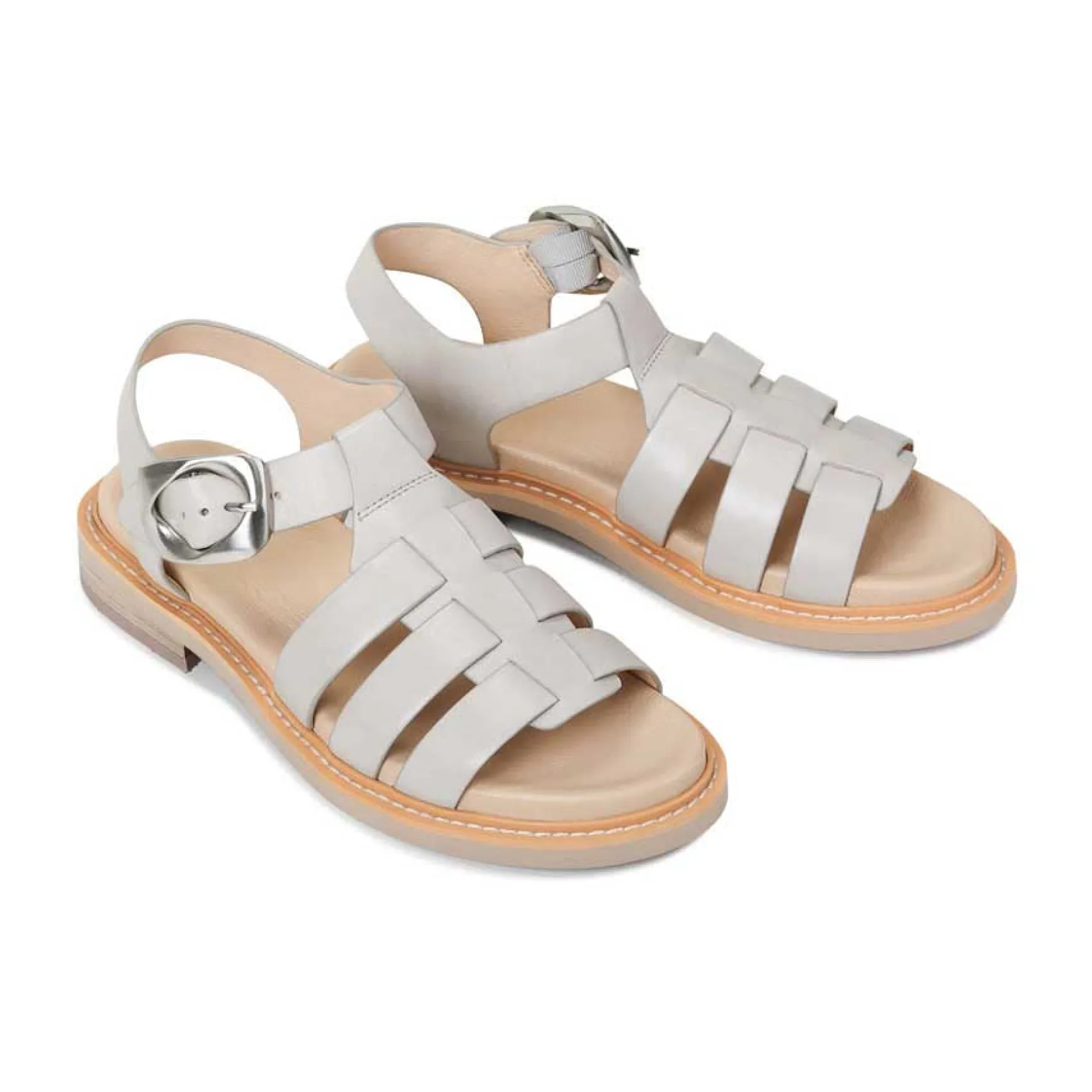 ORNAMENT LEATHER SANDALS>EOS Footwear New