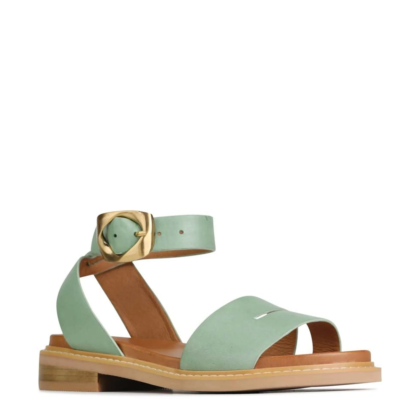 ORNAMENTAL ANKLE STRAP SANDALS LEATHER>EOS Footwear Hot