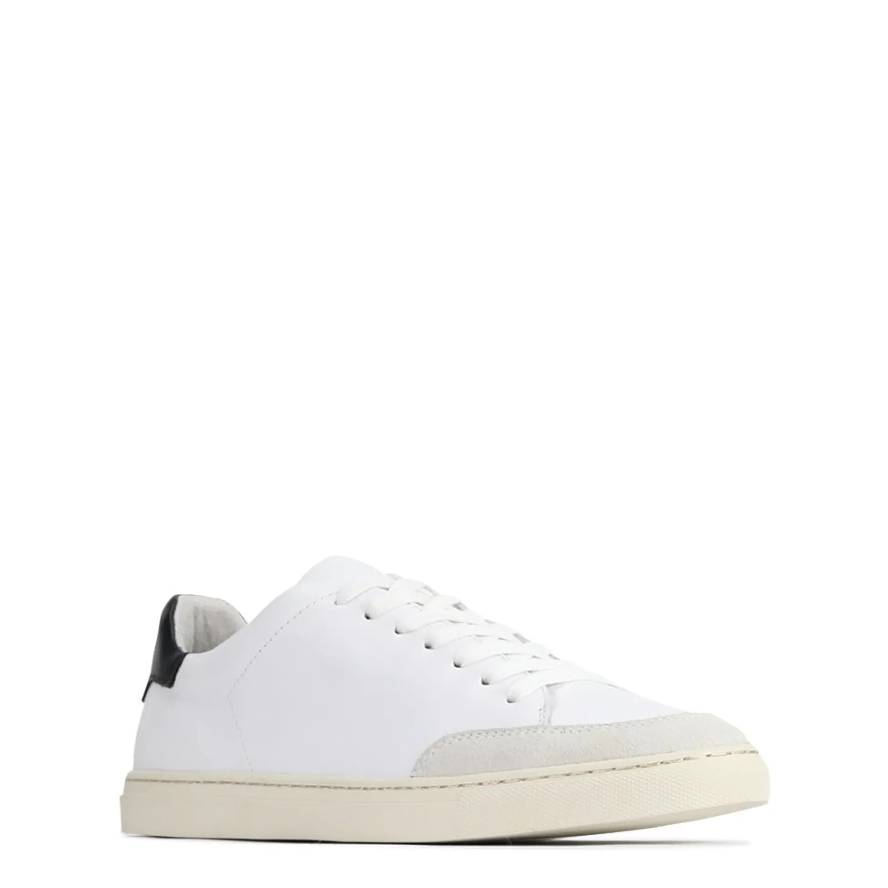 PANELS LOW TOP SNEAKERS LEATHER>EOS Footwear Outlet