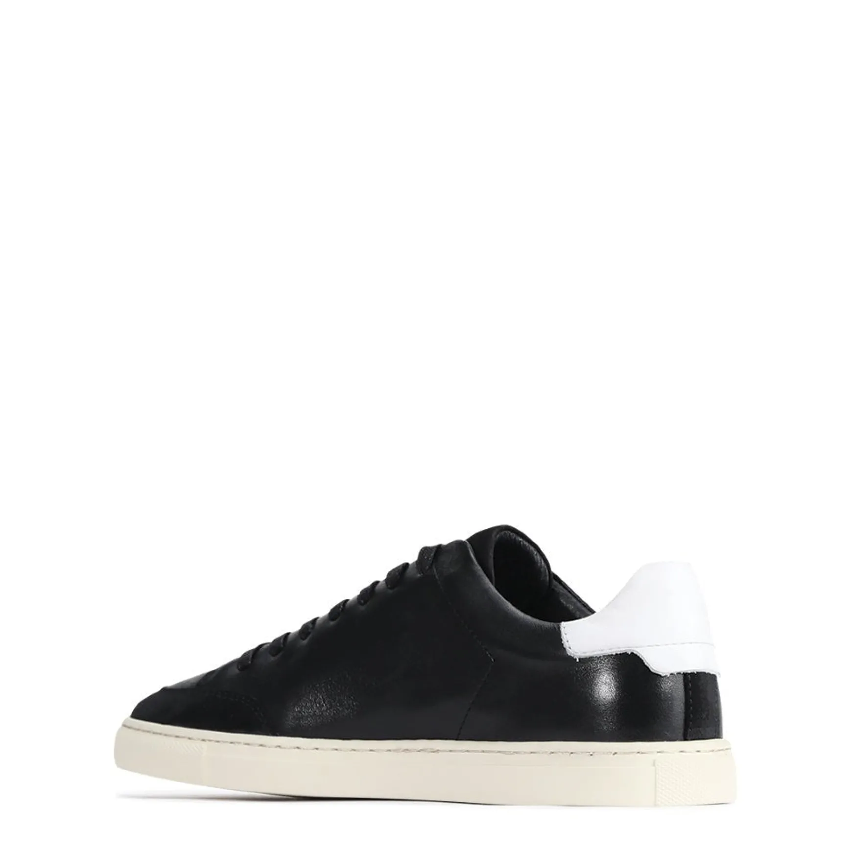 PANELS LOW TOP SNEAKERS LEATHER>EOS Footwear Outlet