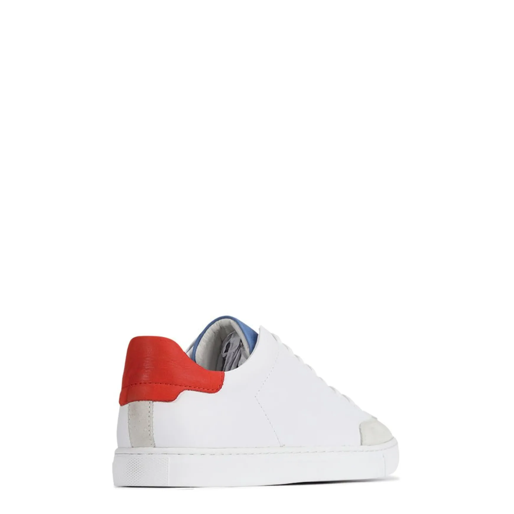 PANELS LOW TOP SNEAKERS LEATHER>EOS Footwear Outlet