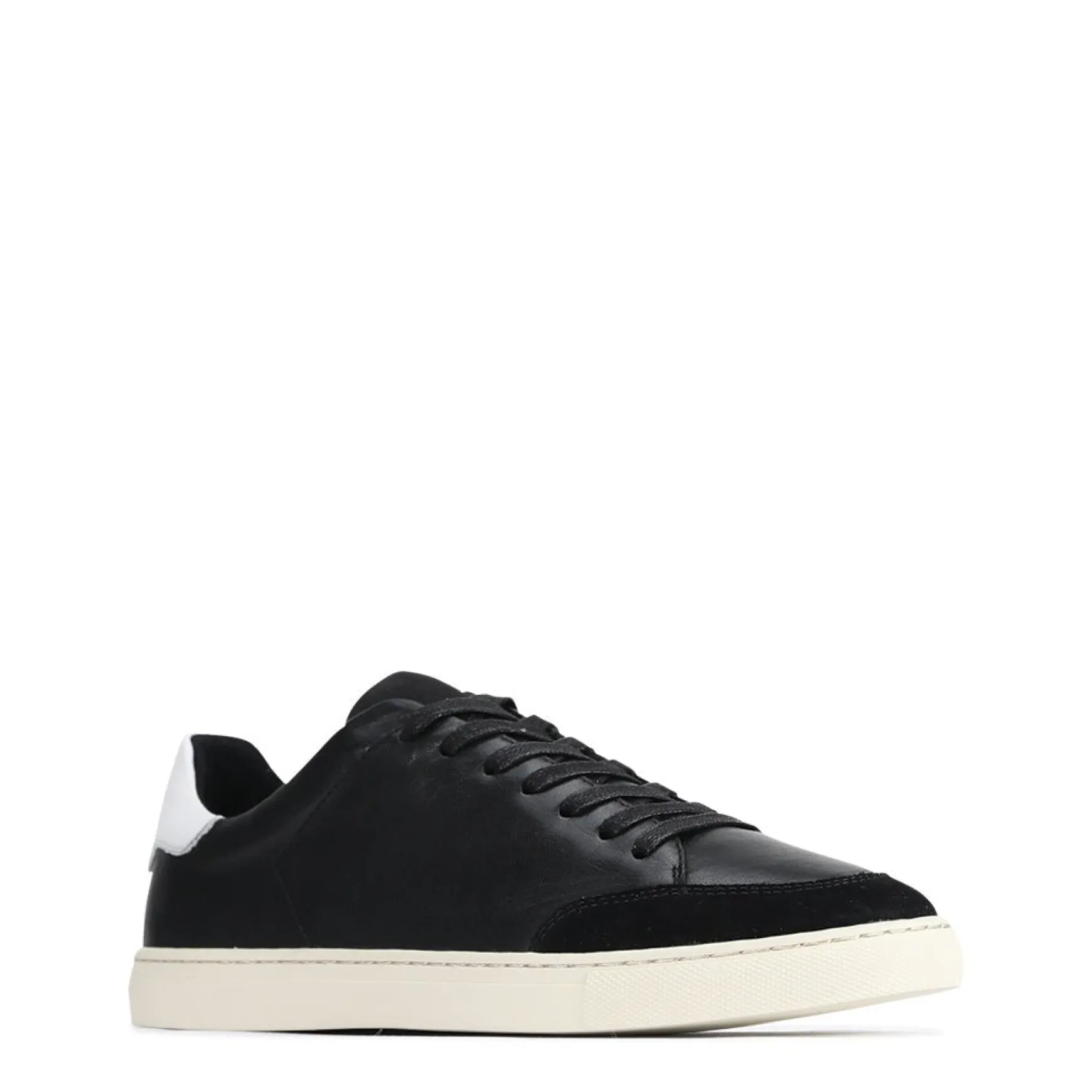 PANELS LOW TOP SNEAKERS LEATHER>EOS Footwear Outlet
