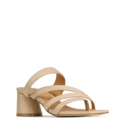 PERRI SLIP-ON HEEL SANDALS LEATHER><noscript><img width=