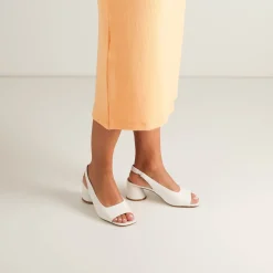 PETEL SLING BACK SANDALS LEATHER>EOS Footwear Online
