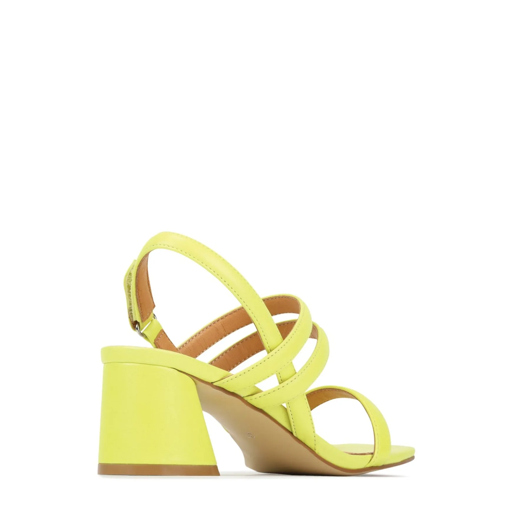 PETELLA LEATHER BLOCK HEEL SANDALS>EOS Footwear Best Sale