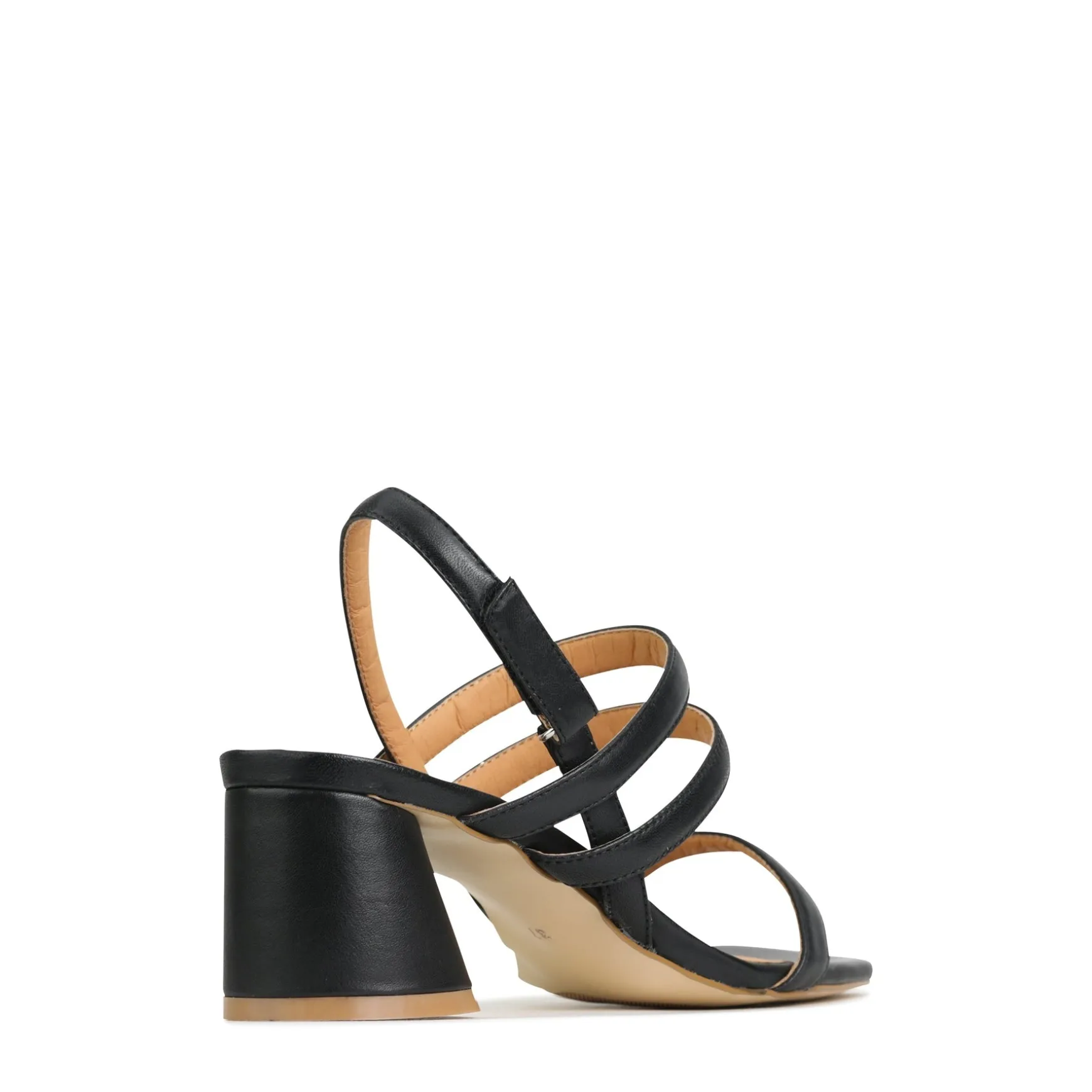 PETELLA LEATHER BLOCK HEEL SANDALS>EOS Footwear Best Sale