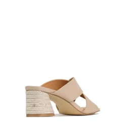 PETORA LEATHER SLIDE HEELED SANDAL><noscript><img width=