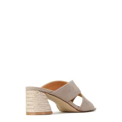 PETORA LEATHER SLIDE HEELED SANDAL><noscript><img width=
