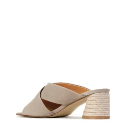 PETORA LEATHER SLIDE HEELED SANDAL><noscript><img width=