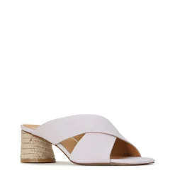 PETORA LEATHER SLIDE HEELED SANDAL><noscript><img width=