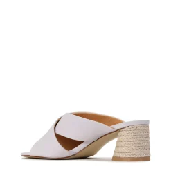 PETORA LEATHER SLIDE HEELED SANDAL><noscript><img width=