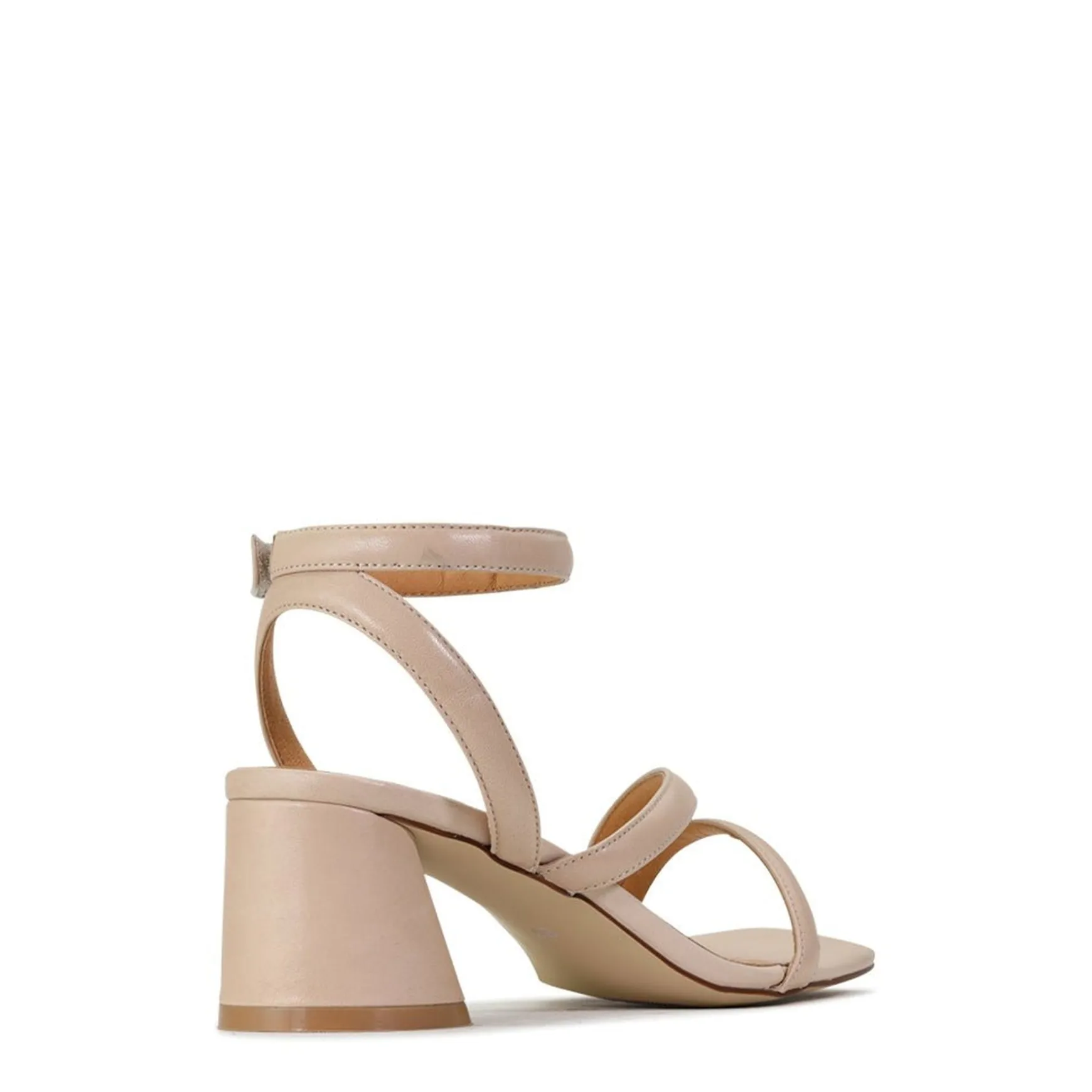 PETRICIA LEATHER BLOCK HEEL SANDALS>EOS Footwear Best Sale