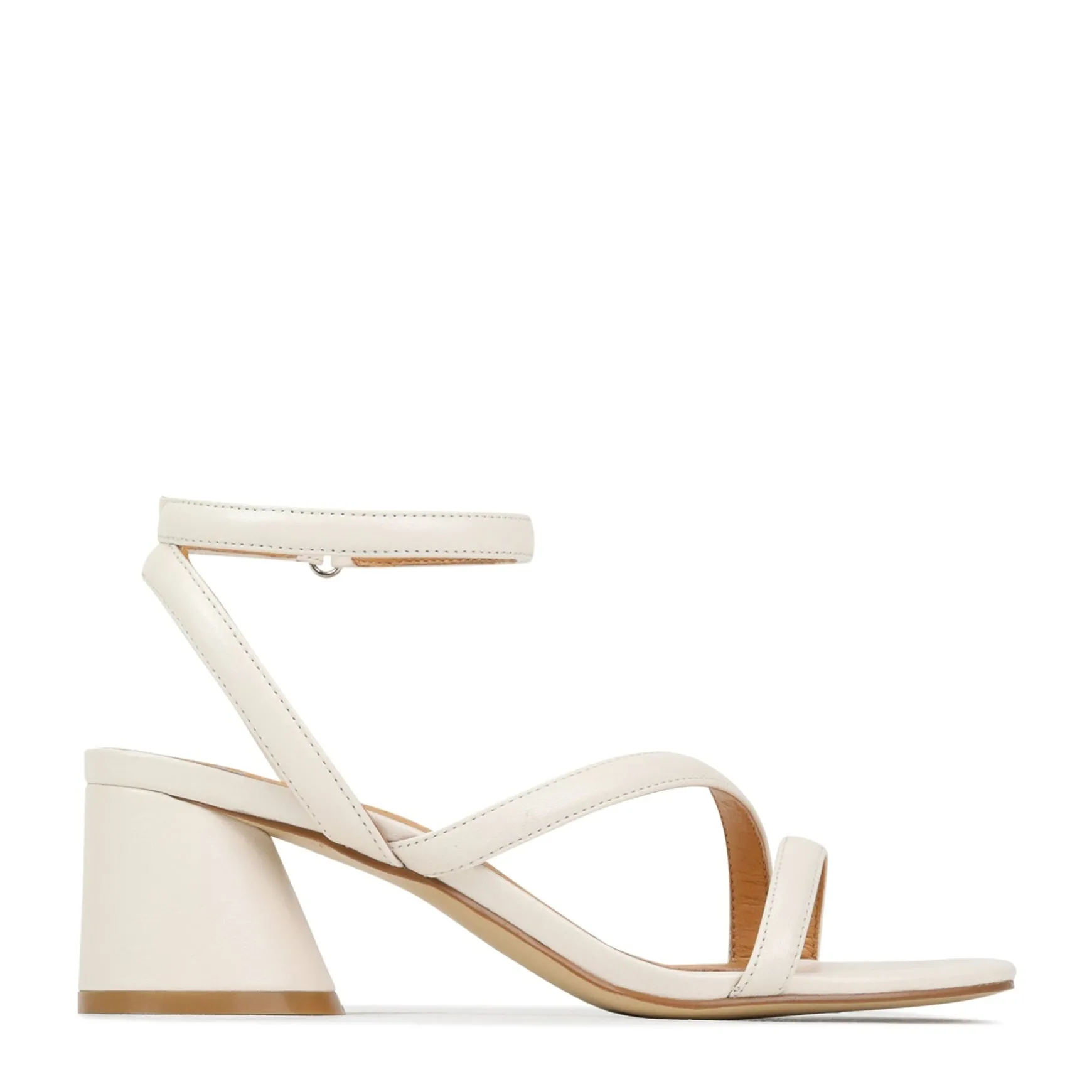 PETRICIA LEATHER BLOCK HEEL SANDALS>EOS Footwear Best Sale