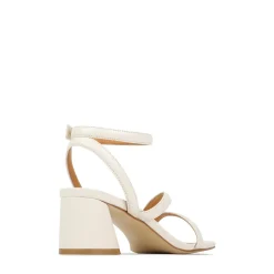 PETRICIA LEATHER BLOCK HEEL SANDALS><noscript><img width=