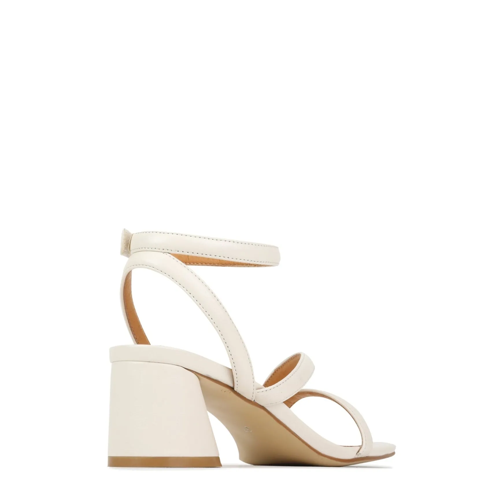 PETRICIA LEATHER BLOCK HEEL SANDALS>EOS Footwear Best Sale