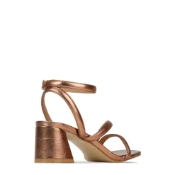 PETRICIA LEATHER BLOCK HEEL SANDALS><noscript><img width=