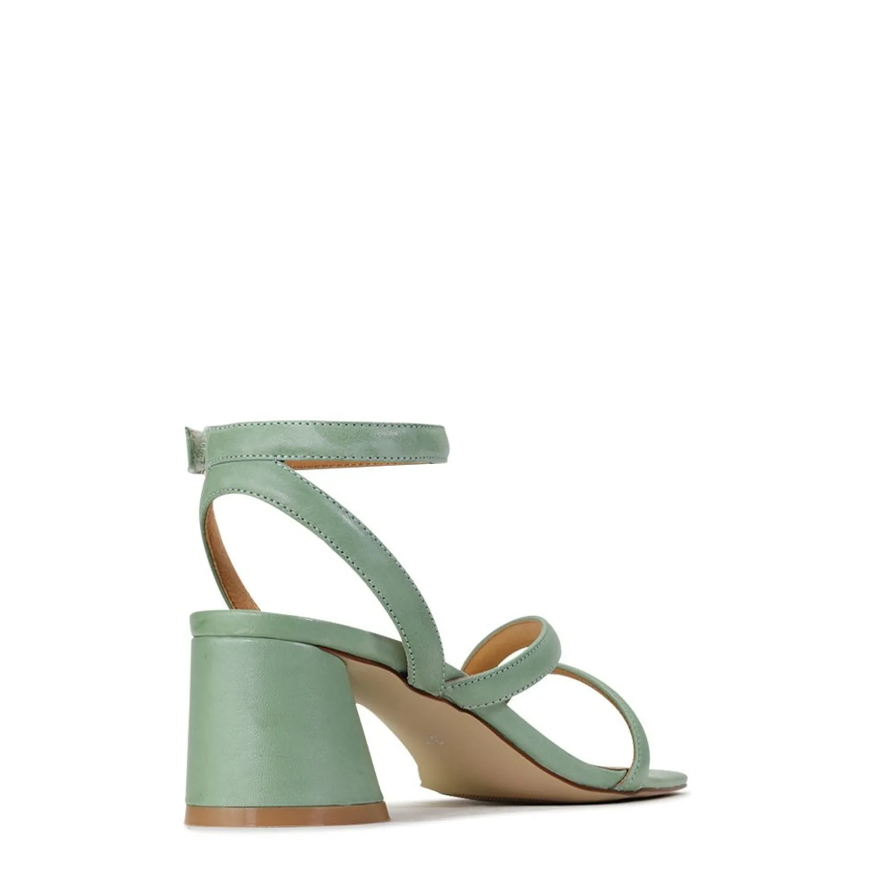 PETRICIA LEATHER BLOCK HEEL SANDALS>EOS Footwear Best Sale