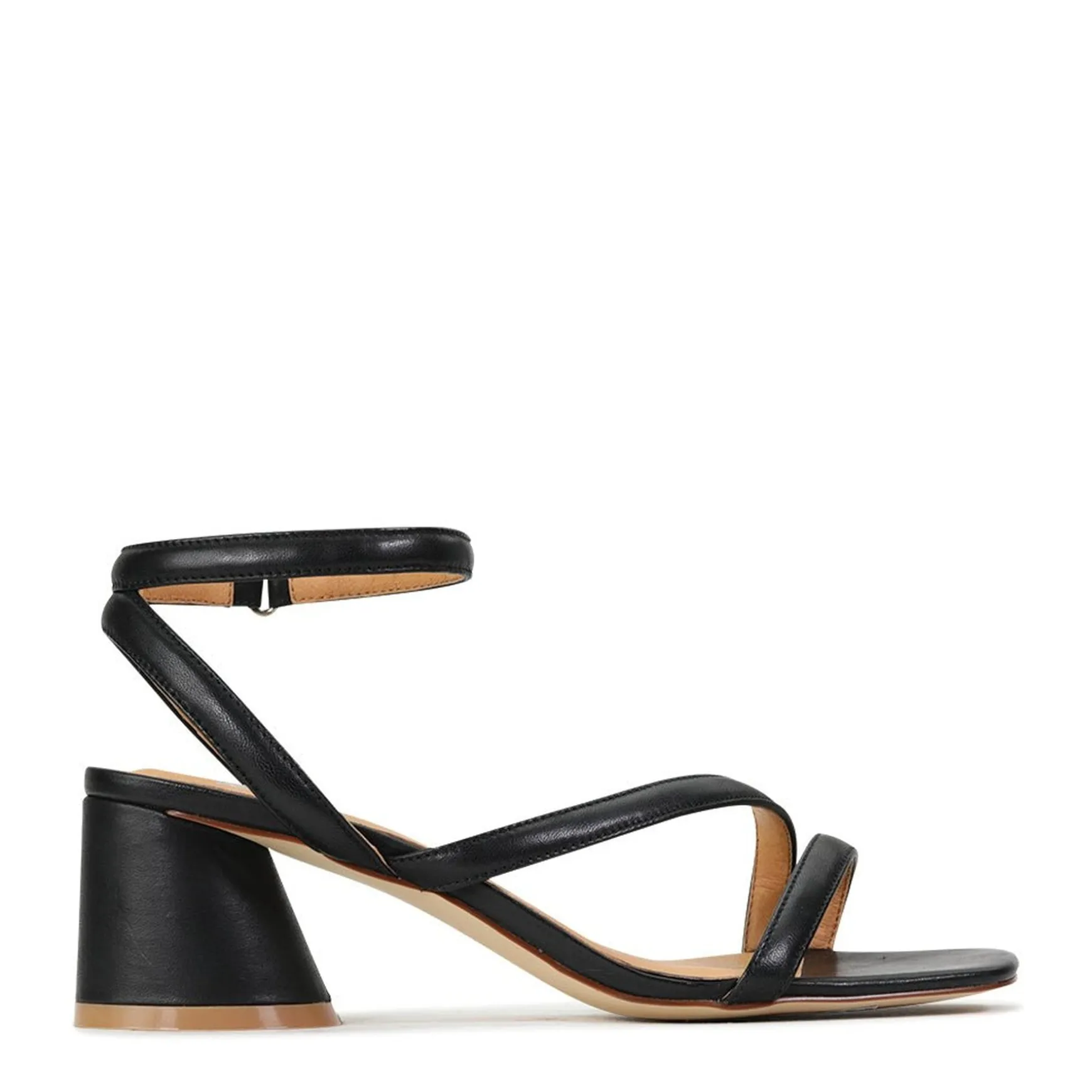 PETRICIA LEATHER BLOCK HEEL SANDALS>EOS Footwear Best Sale
