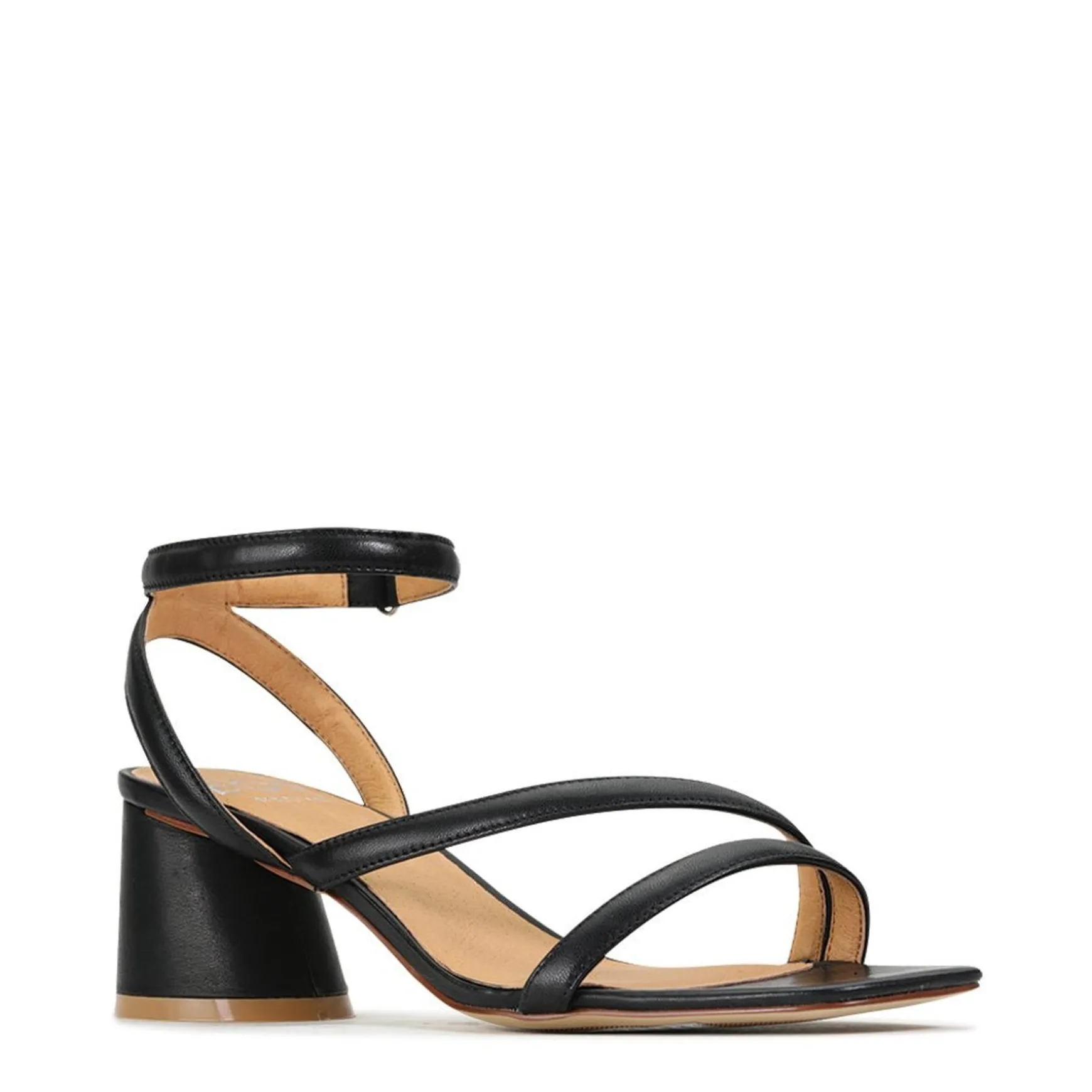 PETRICIA LEATHER BLOCK HEEL SANDALS>EOS Footwear Best Sale