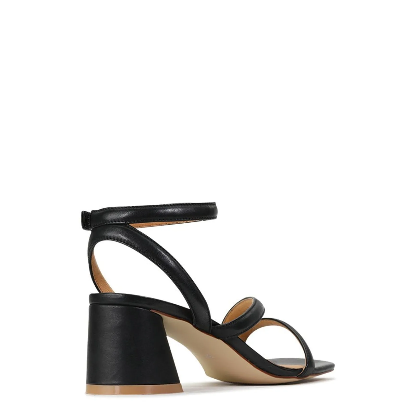 PETRICIA LEATHER BLOCK HEEL SANDALS>EOS Footwear Best Sale