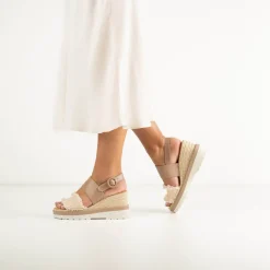 PRIYA ESPADRILLES SANDALS LEATHER>EOS Footwear Store