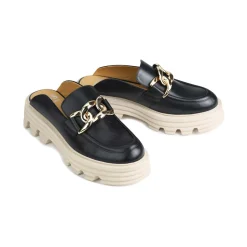 SAMIE SLIP-ON LOAFERS LEATHER><noscript><img width=