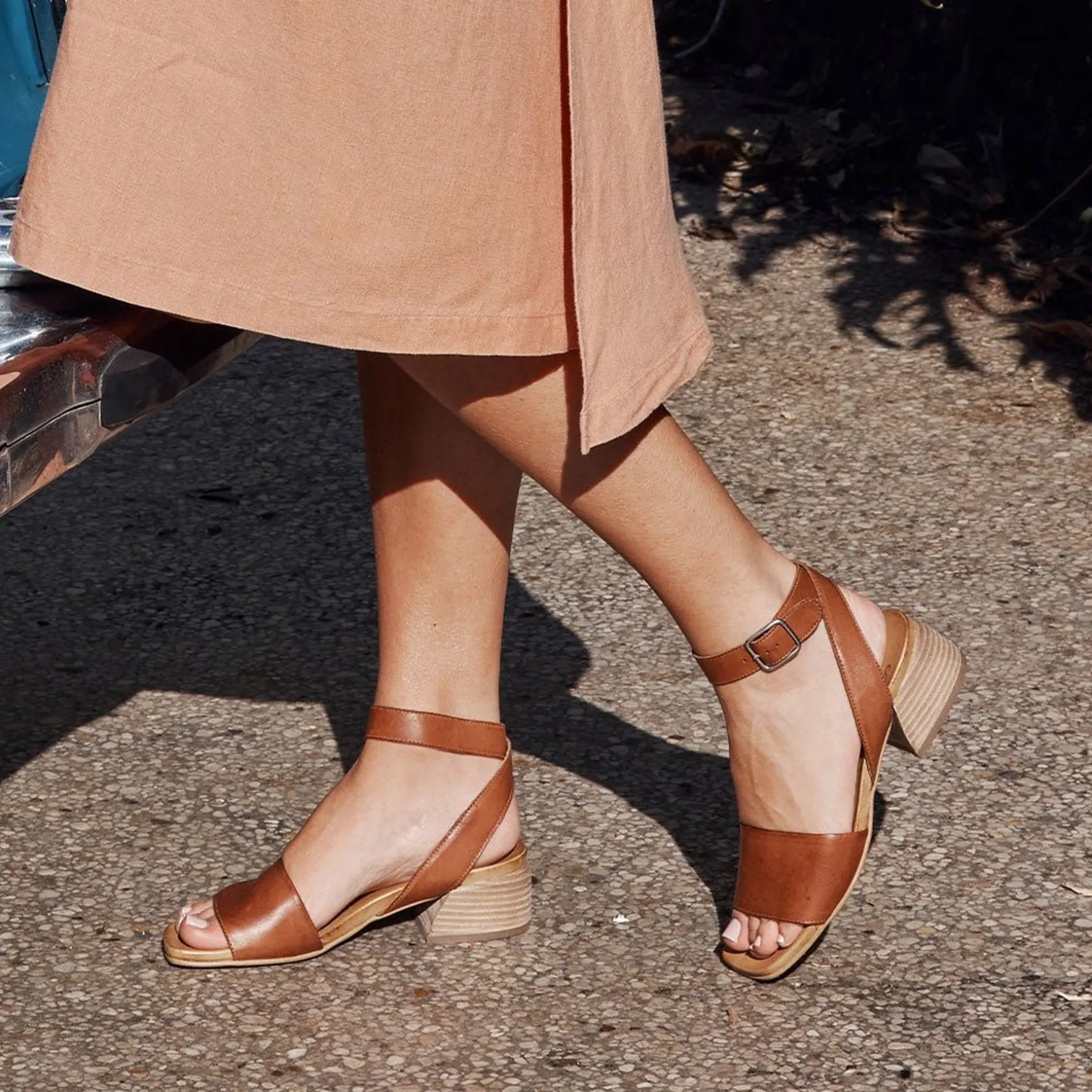 SARIAH BLOCK HEEL SANDAL>EOS Footwear Discount