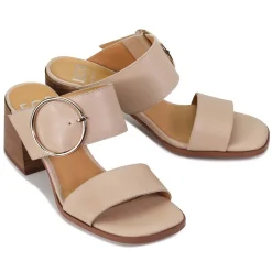 SART LEATHER MULE SANDAL><noscript><img width=