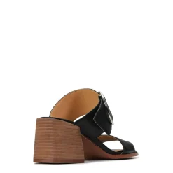 SART LEATHER MULE SANDAL><noscript><img width=