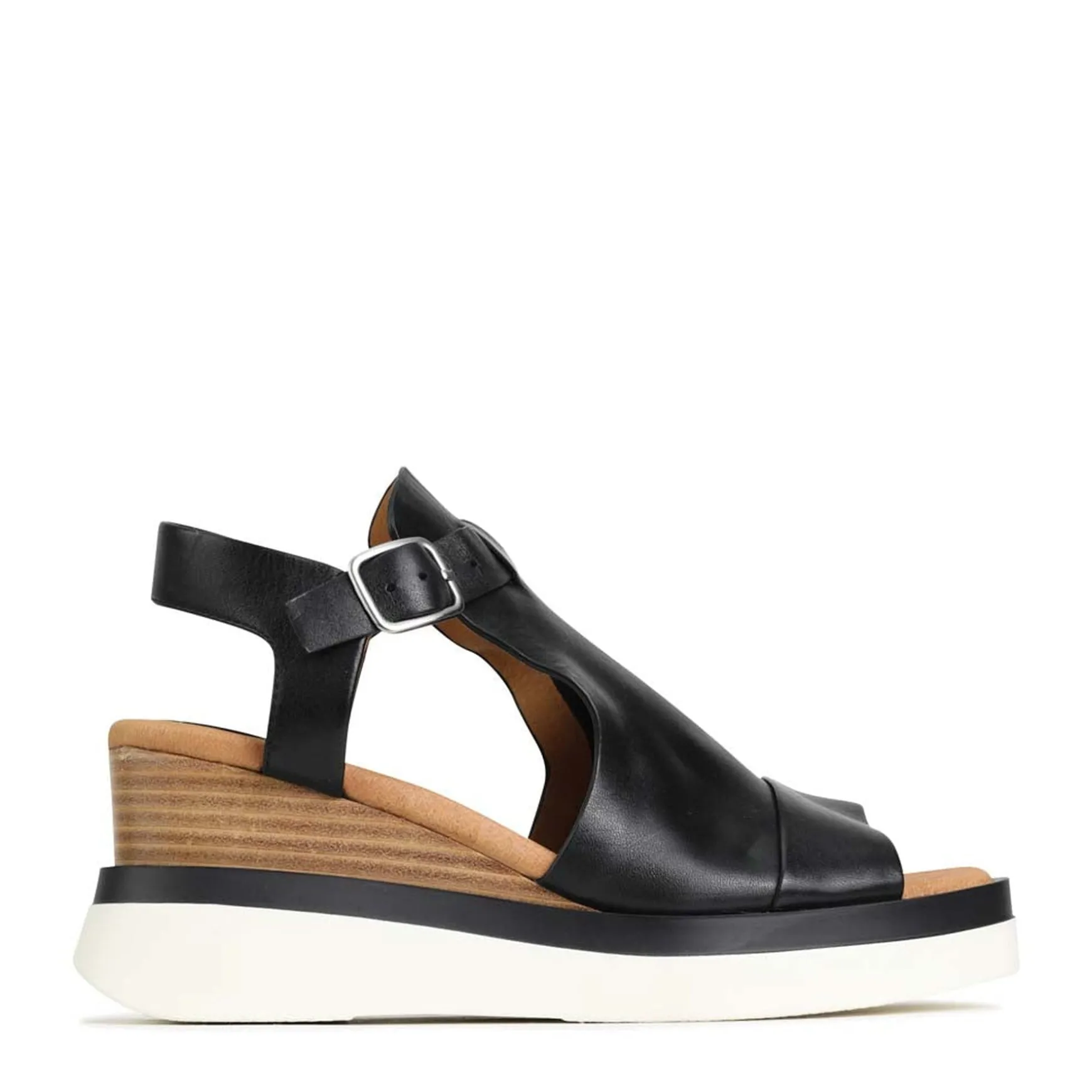 SASILIA WEDGE HEEL SANDALS LEATHER>EOS Footwear Best Sale