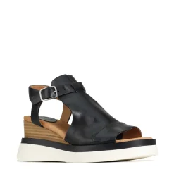 SASILIA WEDGE HEEL SANDALS LEATHER>EOS Footwear Best Sale