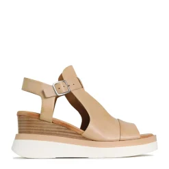 SASILIA WEDGE HEEL SANDALS LEATHER><noscript><img width=