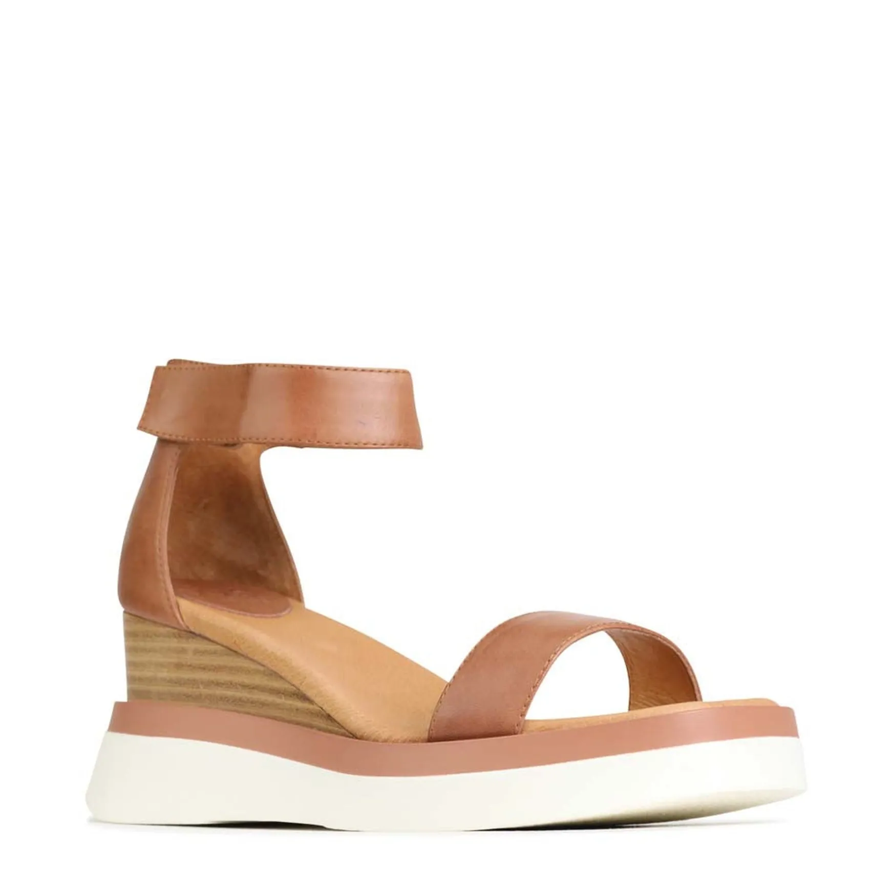 SASKINA WEDGE SANDALS LEATHER>EOS Footwear Flash Sale