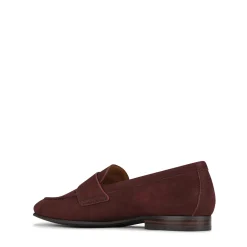 SERAH SUEDE LEATHER LOAFERS><noscript><img width=