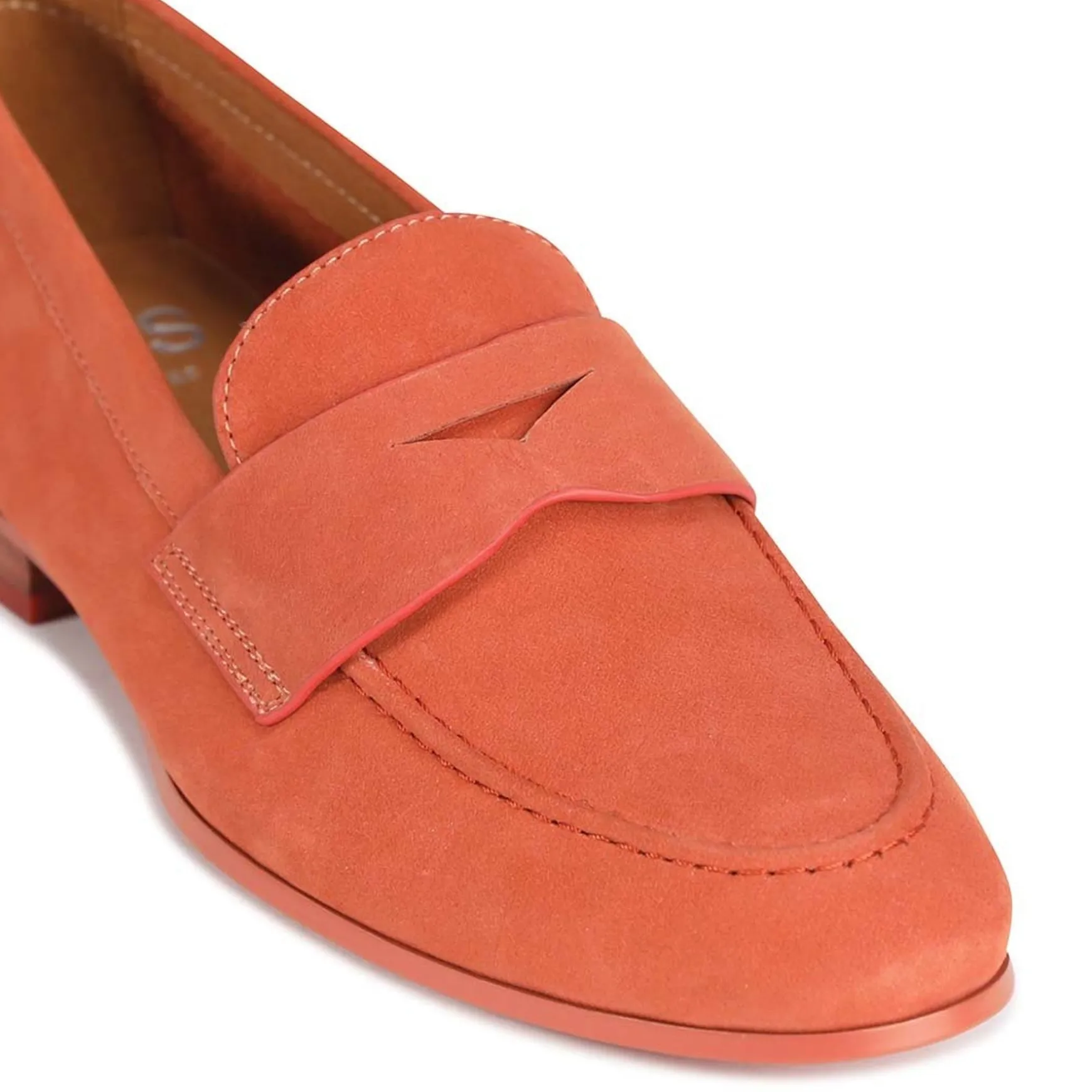 SERAH SUEDE LEATHER LOAFERS>EOS Footwear Store