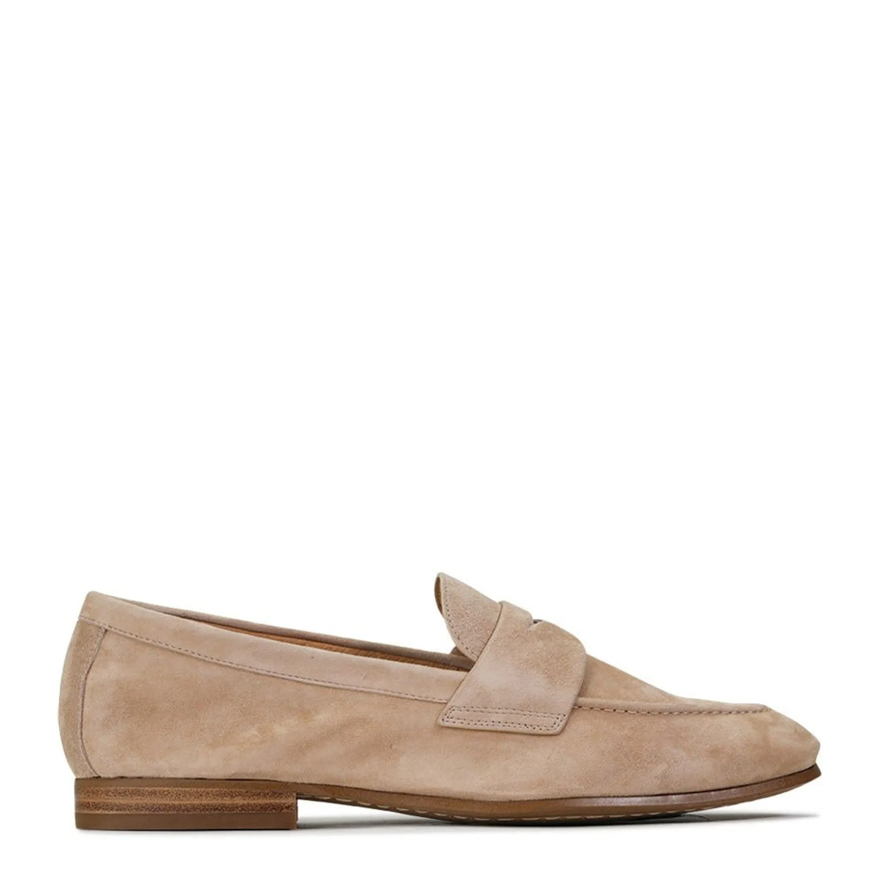 SERAH SUEDE LEATHER LOAFERS>EOS Footwear Store