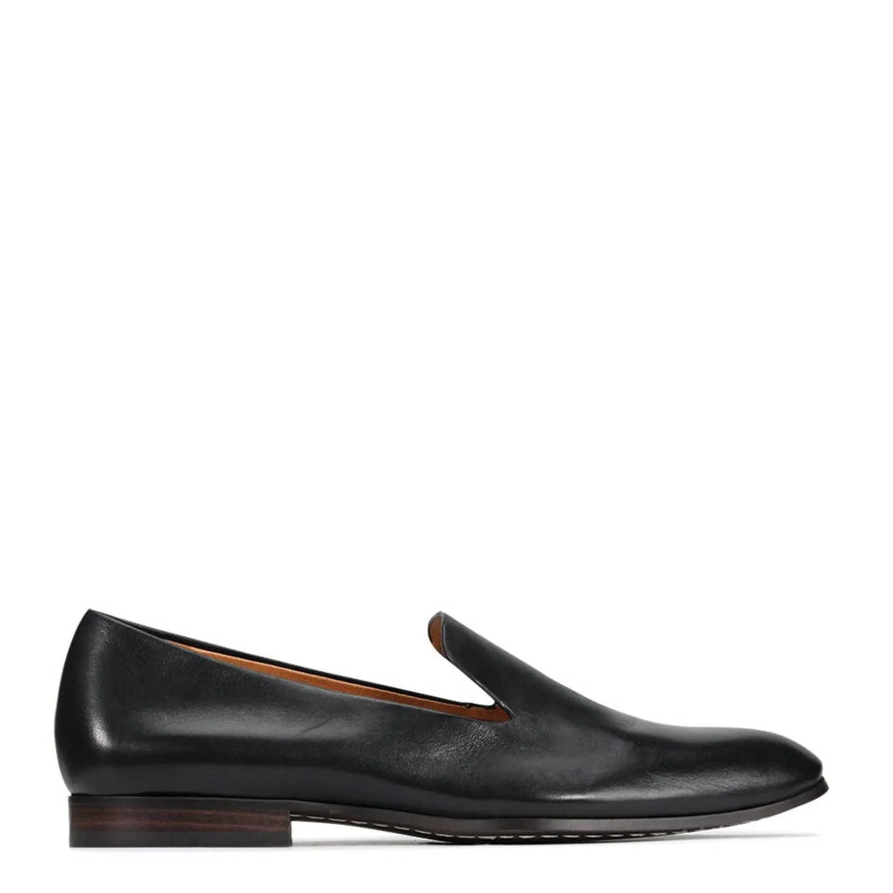 SERIF PENNY LOAFERS LEATHER>EOS Footwear Fashion