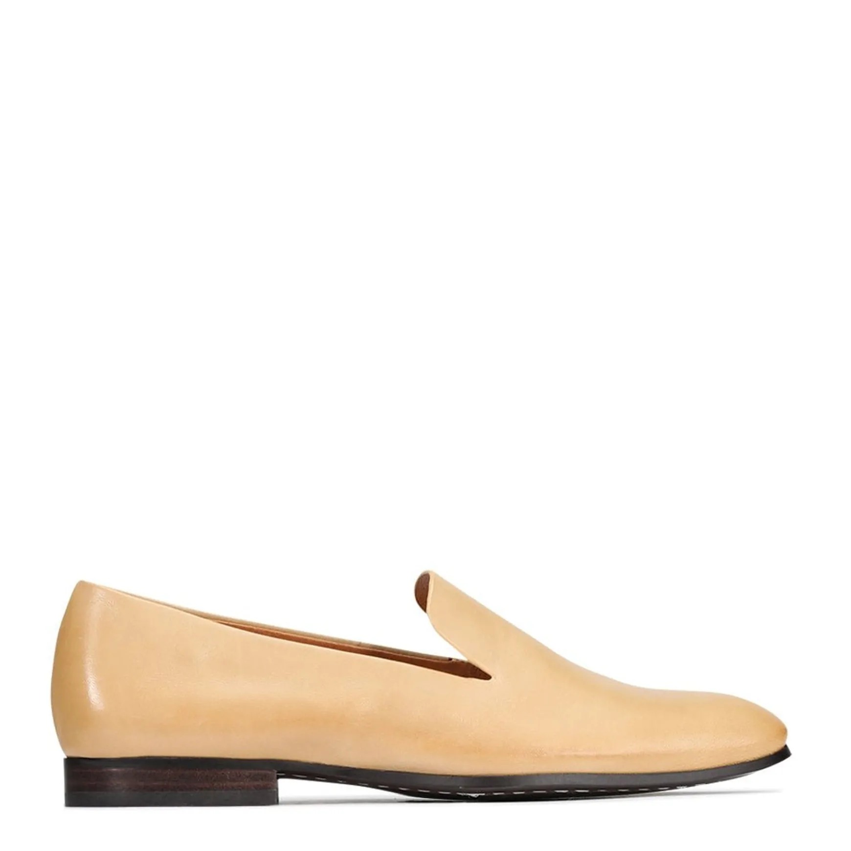 SERIF PENNY LOAFERS LEATHER>EOS Footwear Fashion