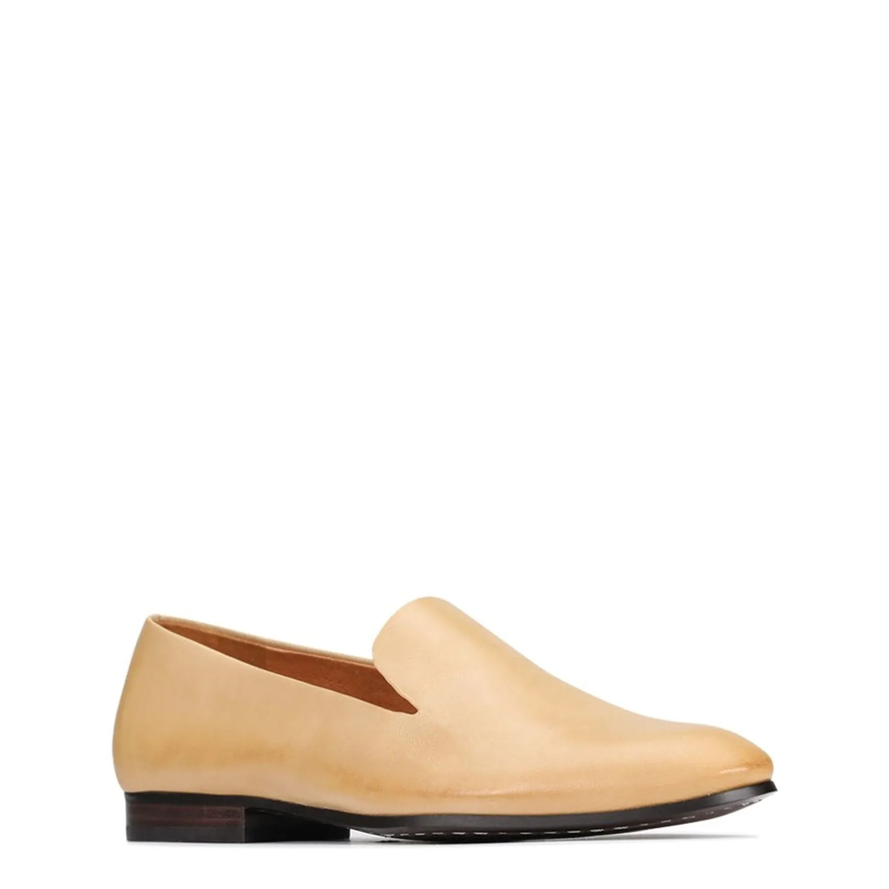 SERIF PENNY LOAFERS LEATHER>EOS Footwear Fashion