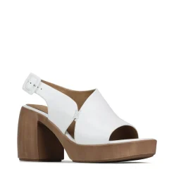 SPICER LEATHER BLOCK HEEL SANDALS><noscript><img width=